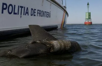 Două fragmente de drone cu exploziv neutralizate în 48 de ore pe rutele maritime din apropierea Sulinei